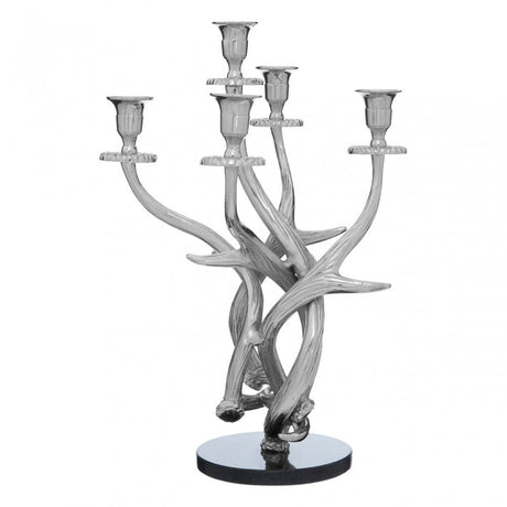 Antler 5 Candelabra, Aluminium
