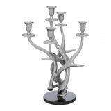 Antler 5 Candelabra, Aluminium