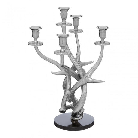 Antler 5 Candelabra, Aluminium