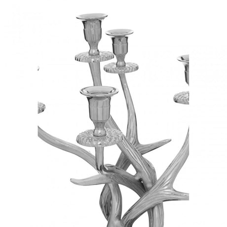Antler 5 Candelabra, Aluminium
