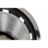 Townhouse Hurricane Candle Holder, Glass, Mango Wood, Stainless Steel