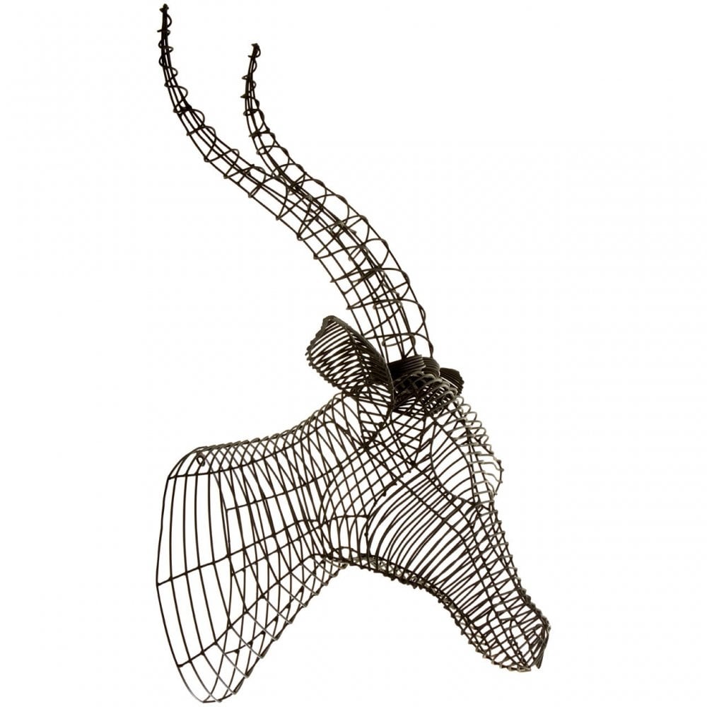 Zania Antelope Head, Black