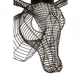 Zania Antelope Head, Black