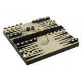 Backgammon Black and White Set, White