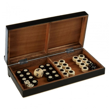 Backgammon Black and White Set, White