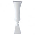 Josten Large Planter, Fibreglass, White