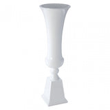 Josten Large Planter, Fibreglass, White