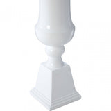 Josten Medium Planter, Fibreglass, White