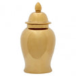 Kensington Townhouse Large Gold Ceramic Jar, Ceramic, Gold