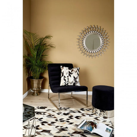 Reza Oversized Planters, Iron, Silver