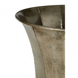 Reza Oversized Planters, Iron, Silver