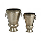 Reza Planters, Iron, Silver
