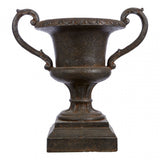 Complements Stone Effect Urn, Fibreglass, Brown