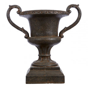 Complements Stone Effect Urn, Fibreglass, Brown