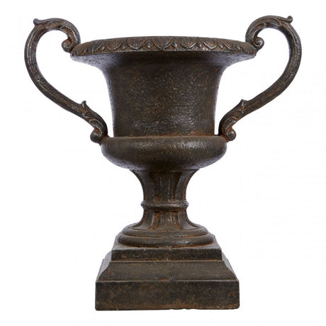 Complements Stone Effect Urn, Fibreglass, Brown