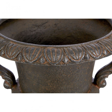 Complements Stone Effect Urn, Fibreglass, Brown