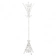 New York Loft Coat Stand, Metal, White