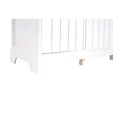 Fubb Drawer Bench, Paulownia Wood, White