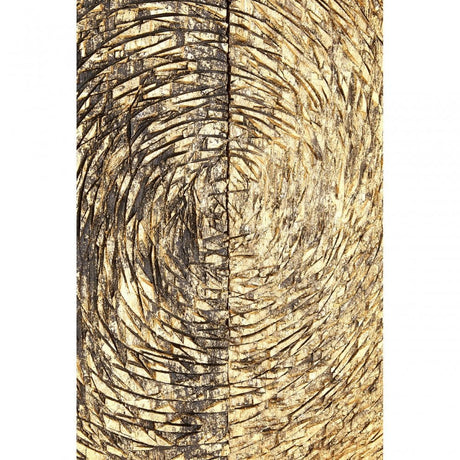 Modello Wood Carving Gold Finish Wall Art, Pine Wood, Gold