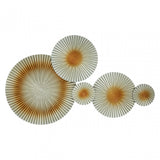 Wall Sculpture, Wood, Gold