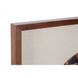 Framed Wall Art, Wood, Beige