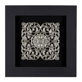 Wall Art, Wood, Silver