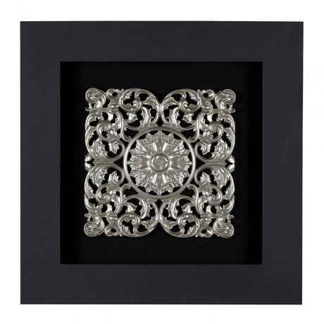 Wall Art, Wood, Silver