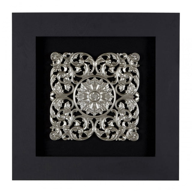 Wall Art, Wood, Silver