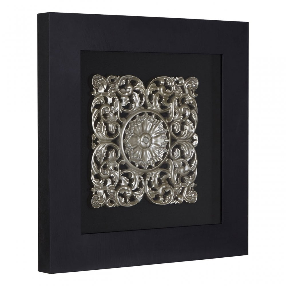 Wall Art, Wood, Silver