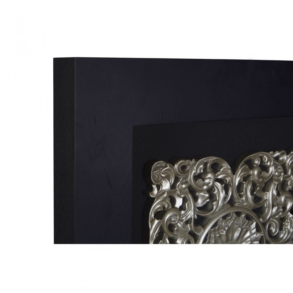Wall Art, Wood, Silver