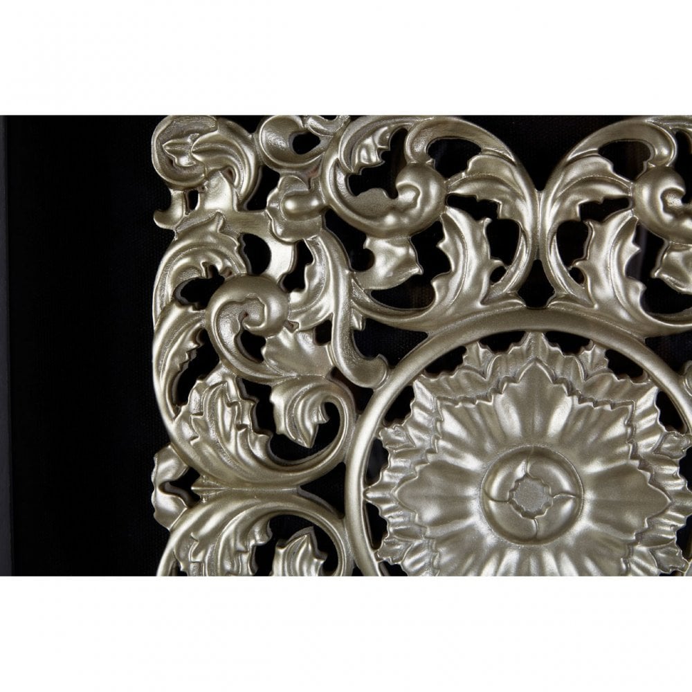 Wall Art, Wood, Silver