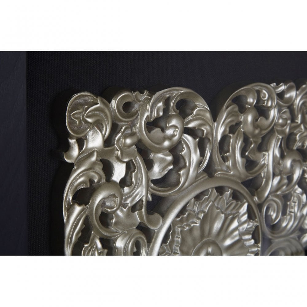 Wall Art, Wood, Silver