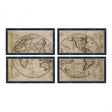 Framed World Wall Art, Polyresin