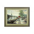 Framed Paris Wall Art, Polyresin, Multi-Coloured