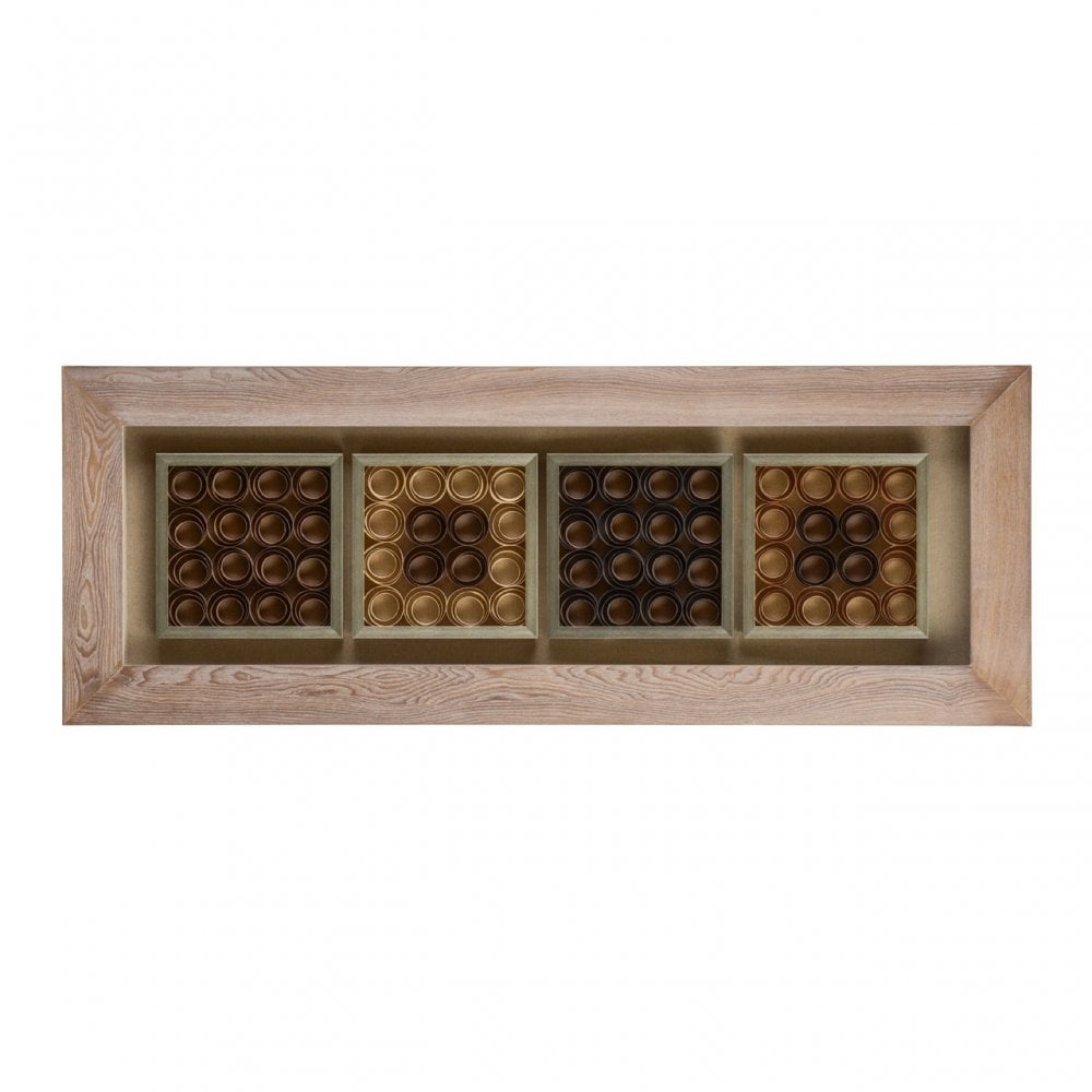 Wall Art, Wood, Glass, Natural