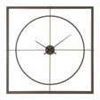 Unity Rust Finish Wall Clock, Copper
