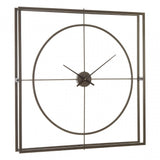 Unity Rust Finish Wall Clock, Copper