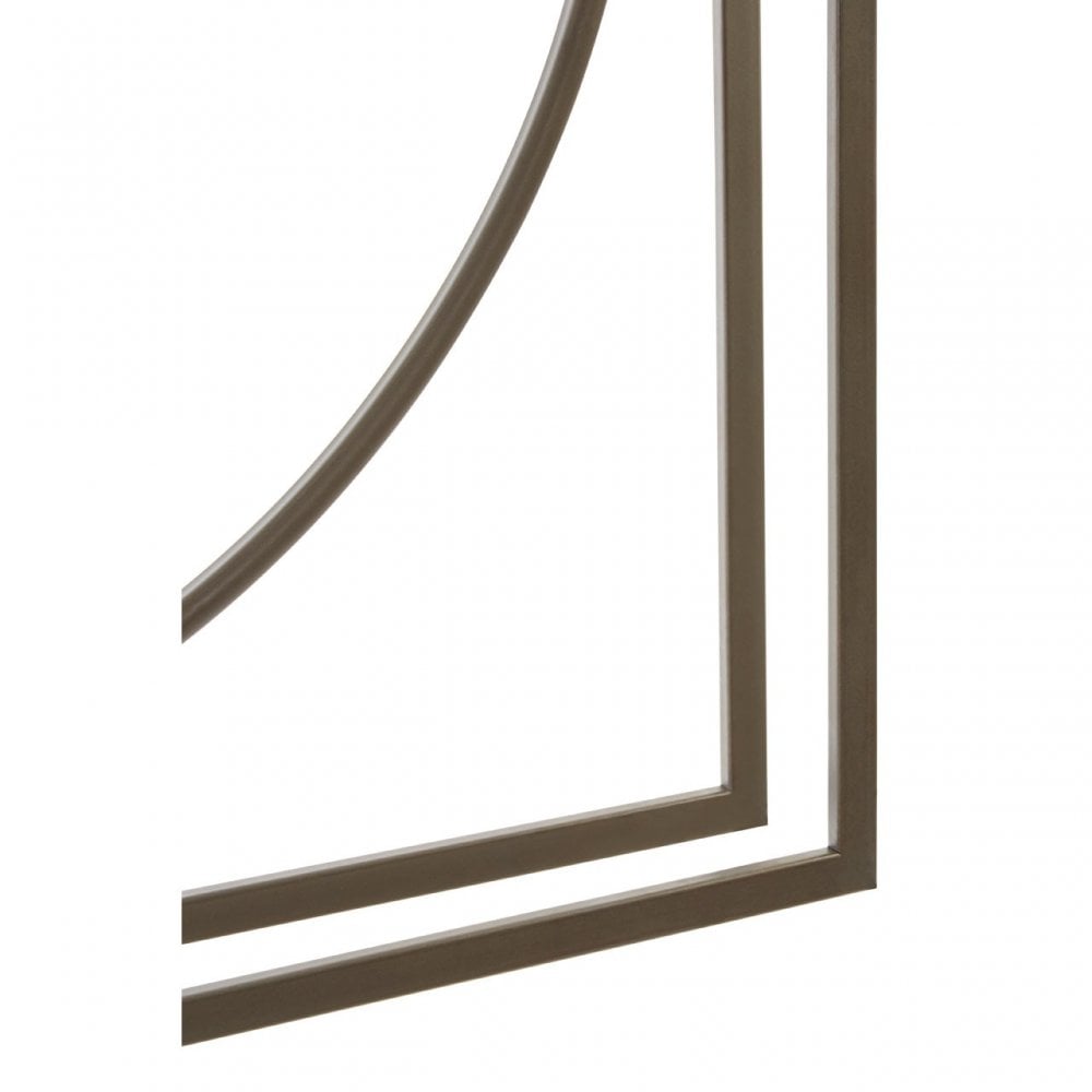 Unity Rust Finish Wall Clock, Copper