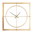 Unity Metal Wall Clock, Metal, Gold