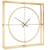 Unity Metal Wall Clock, Metal, Gold