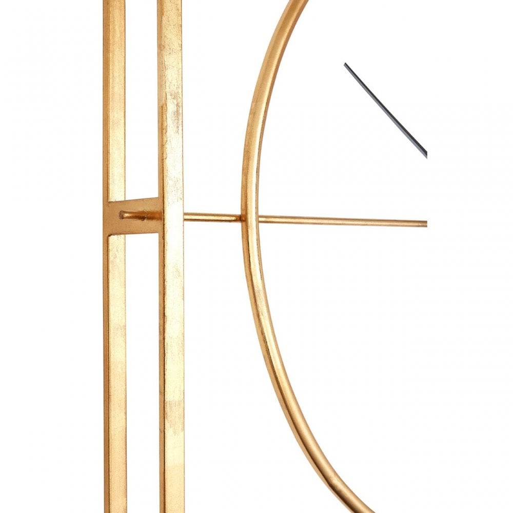 Unity Metal Wall Clock, Metal, Gold