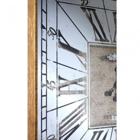 Calstone Wall Clock, Glass, Gold
