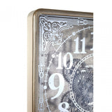 Carlin Wall Clock, Glass, Gold