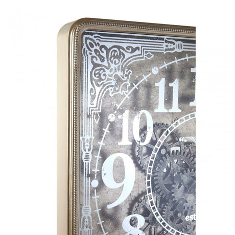 Carlin Wall Clock, Glass, Gold
