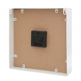 Bond Street Wall Clock, Glass, Iron, Paper, Cream