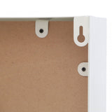 Bond Street Wall Clock, Glass, Iron, Paper, Cream