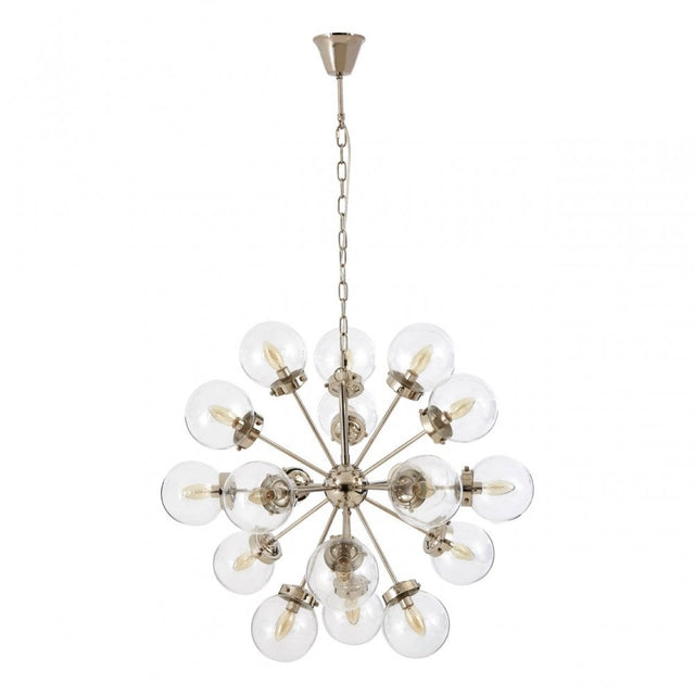 Asterid Pendant Light, Silver