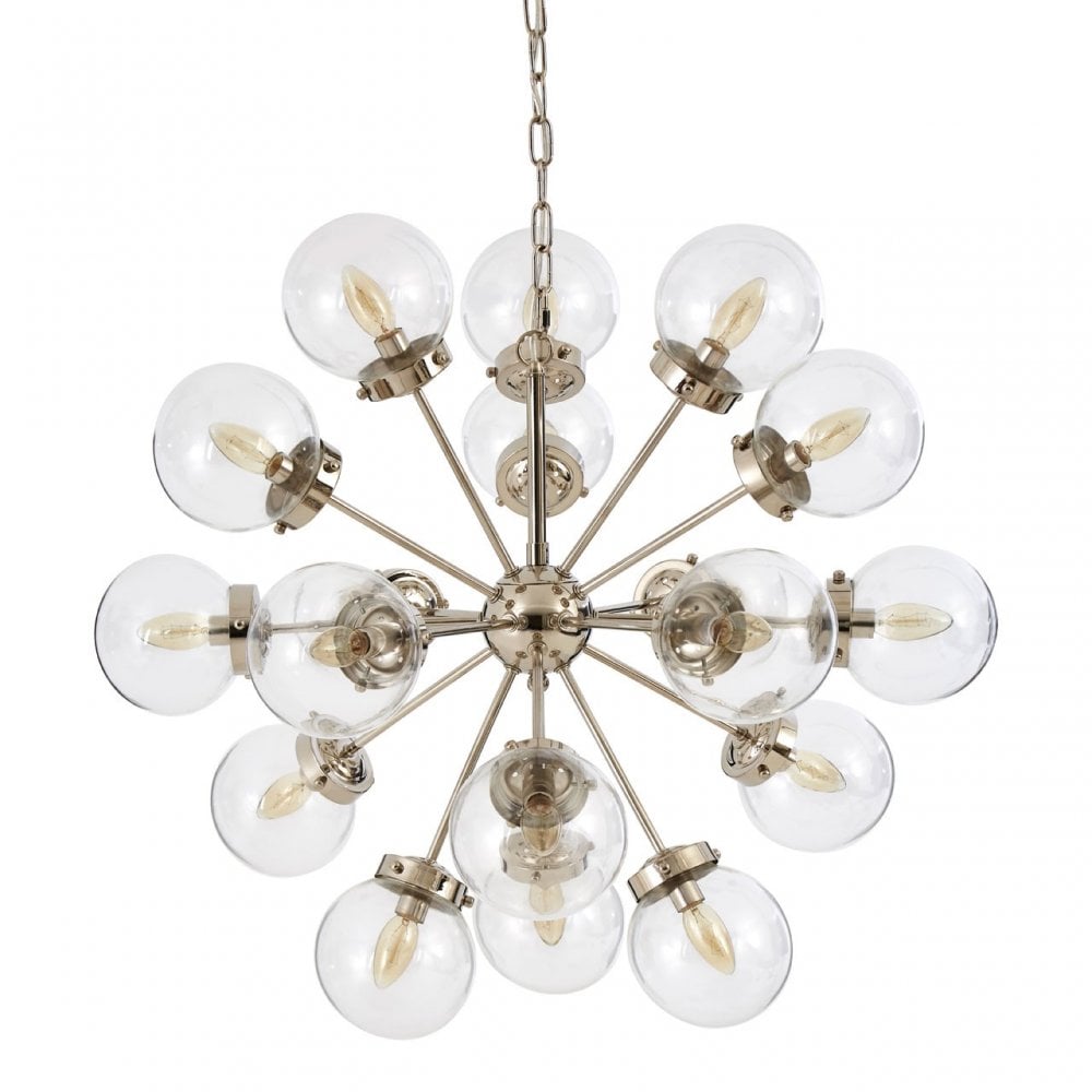 Asterid Pendant Light, Silver