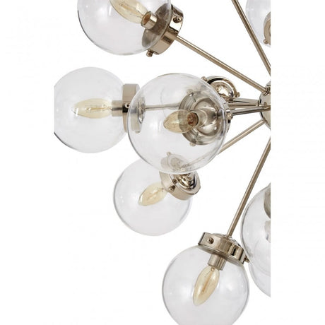 Asterid Pendant Light, Silver