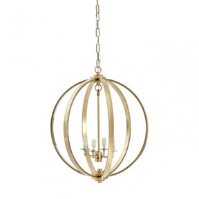 Censer Antique Brass Pendant, Brass